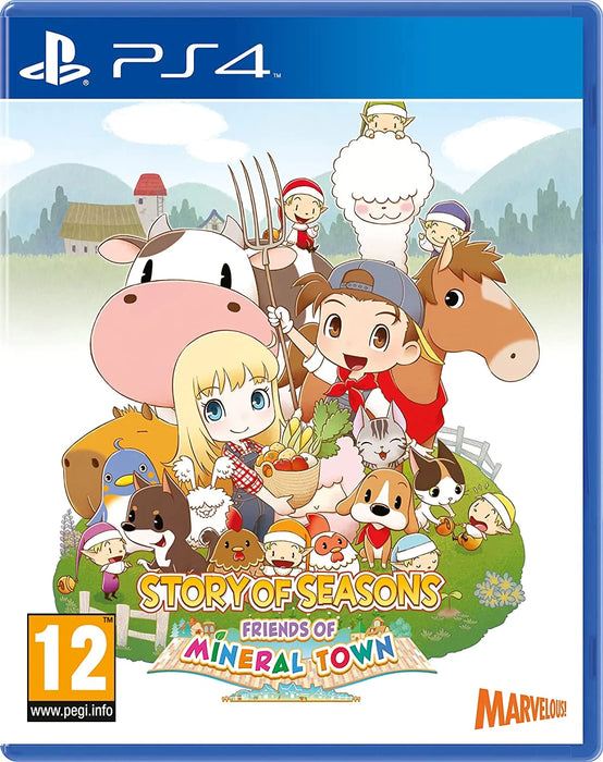 Story of Seasons: Friends of Mineral Town PlayStation 4 játék doboza
