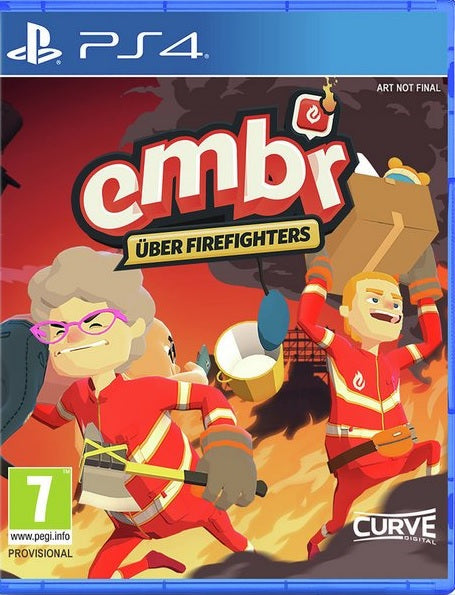 Embr: Über Firefighters PS4 játék dobozborítója