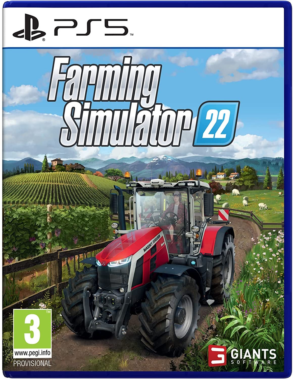 Farming Simulator 22 PlayStation 5 játék doboza
