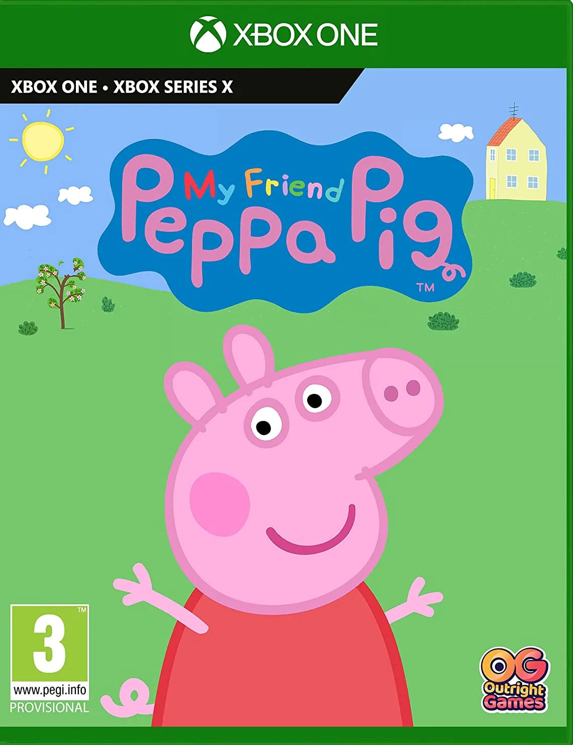 My Friend Peppa Pig Xbox Series X játék doboza