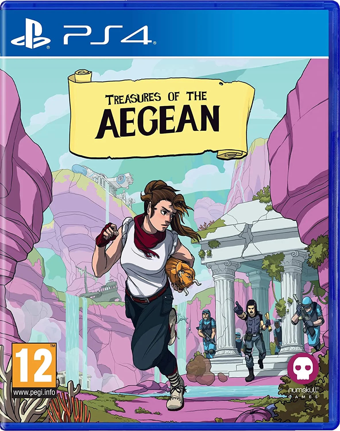 Treasures of the Aegean PlayStation 4 játék doboza