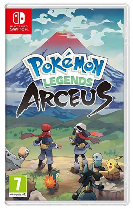 Pokémon Legends: Arceus Nintendo Switch játék doboza
