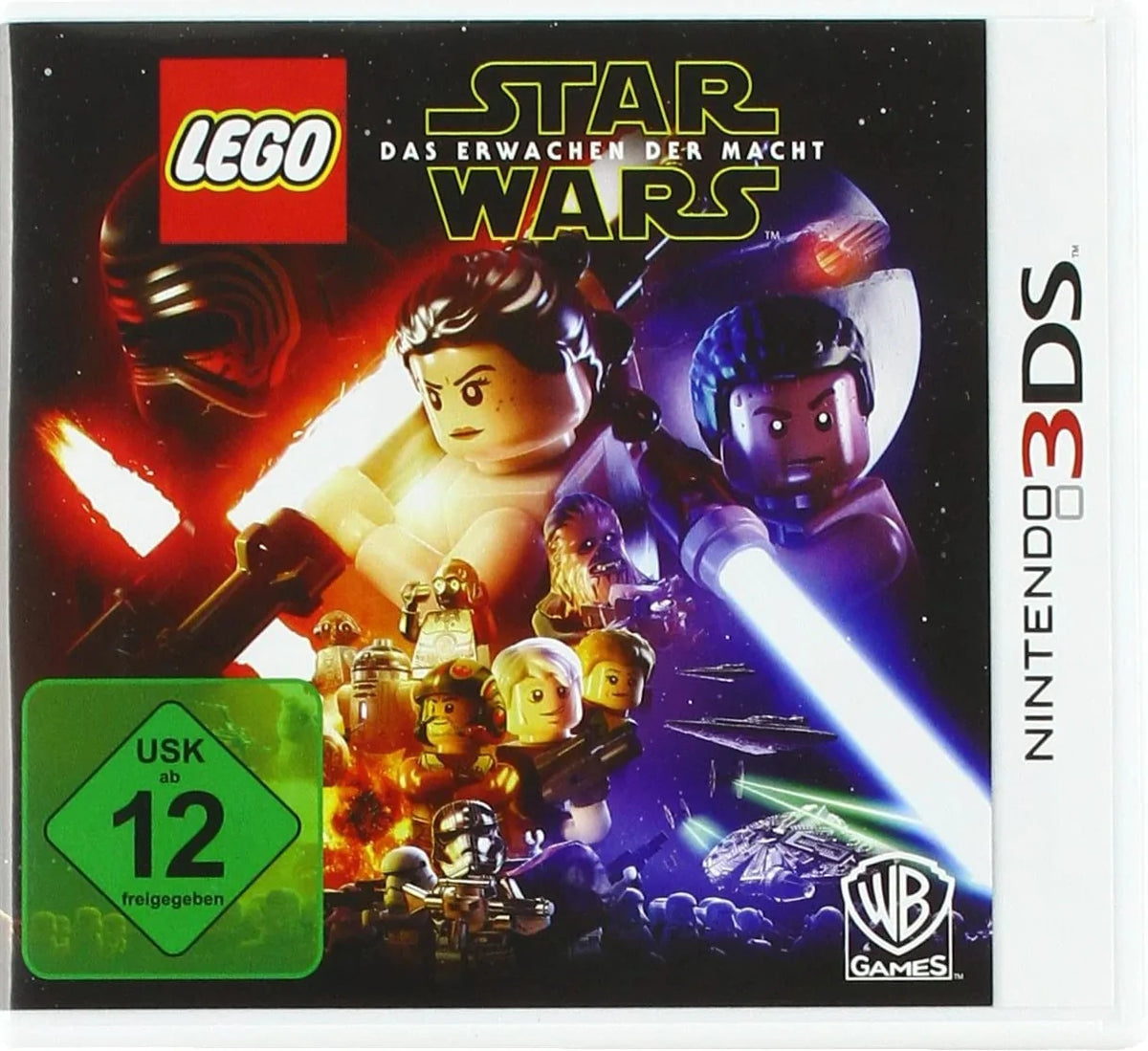 LEGO Star Wars: The Force Awakens Nintendo 3DS játék doboza (német kiadás)