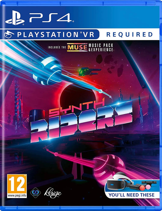 Synth Riders PlayStation 4 PSVR játék doboza