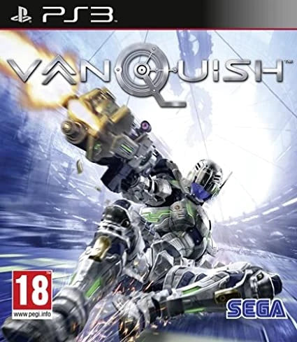 Vanquish PlayStation 3 játék doboza – olasz kiadás