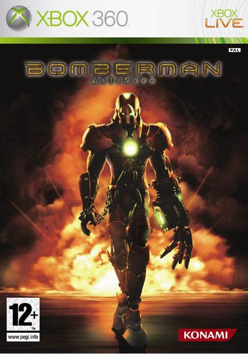 Bomberman: Act Zero Xbox 360 játék tokja – olasz borítós kiadás