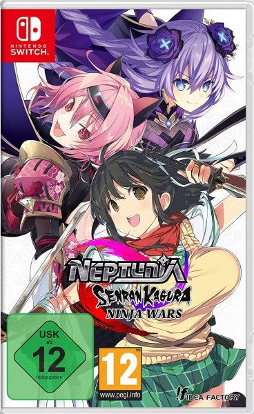 Neptunia x SENRAN KAGURA: Ninja Wars Standard Edition Nintendo Switch doboz
