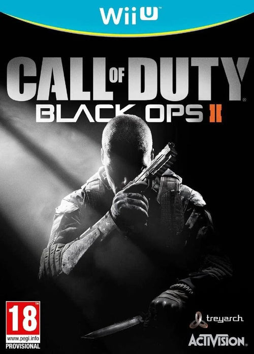 Call of Duty: Black Ops II Wii U játék doboza (francia borító)