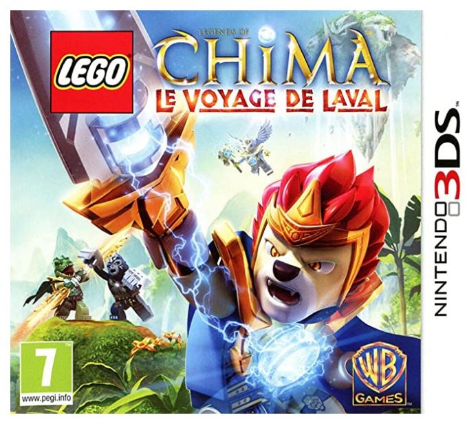 LEGO Legends of Chima: Laval's Journey Nintendo 3DS francia borítós doboz