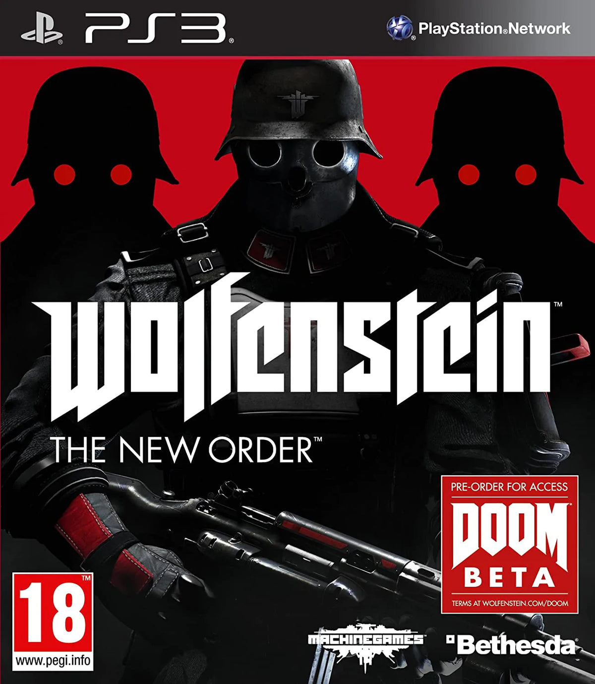 Wolfenstein: The New Order Essentials PlayStation 3 játék borítója