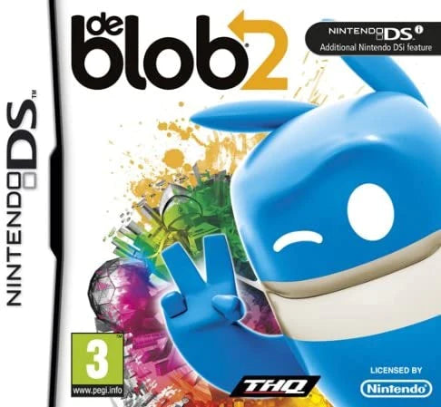 de Blob 2 Nintendo DS játék doboza – olasz kiadás