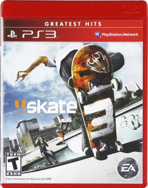 Skate 3 Greatest Hits PlayStation 3 játék doboza