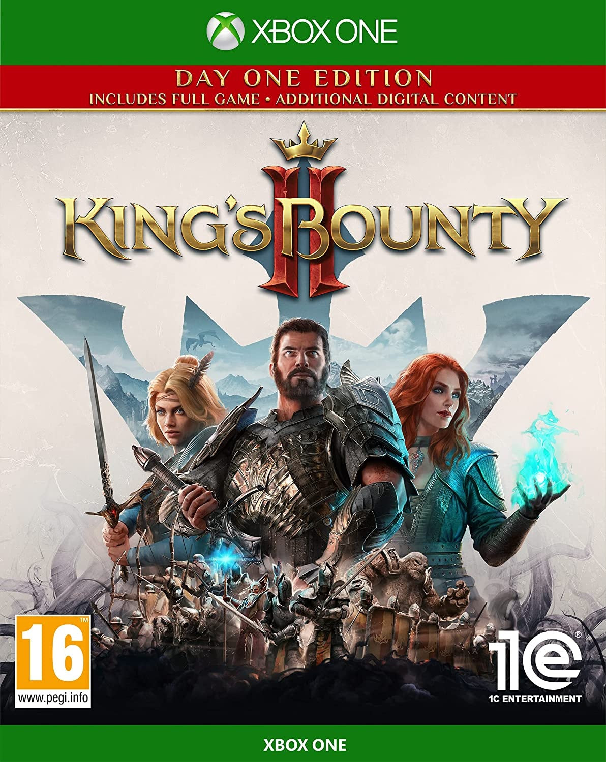 King's Bounty II Day One Edition Xbox Series X játék doboza
