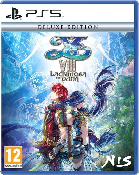 Ys VIII: Lacrimosa of DANA Deluxe Edition PlayStation 5 borító
