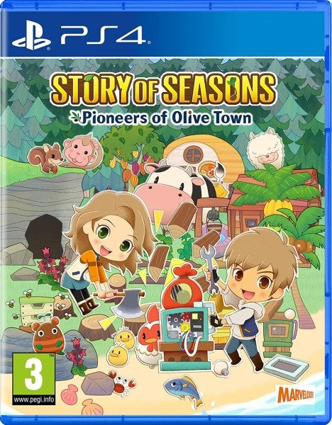 Story of Seasons: Pioneers of Olive Town PlayStation 4 játék doboza