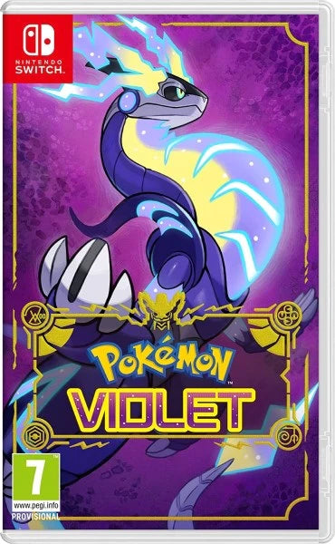 Pokémon Violet Nintendo Switch játék doboza