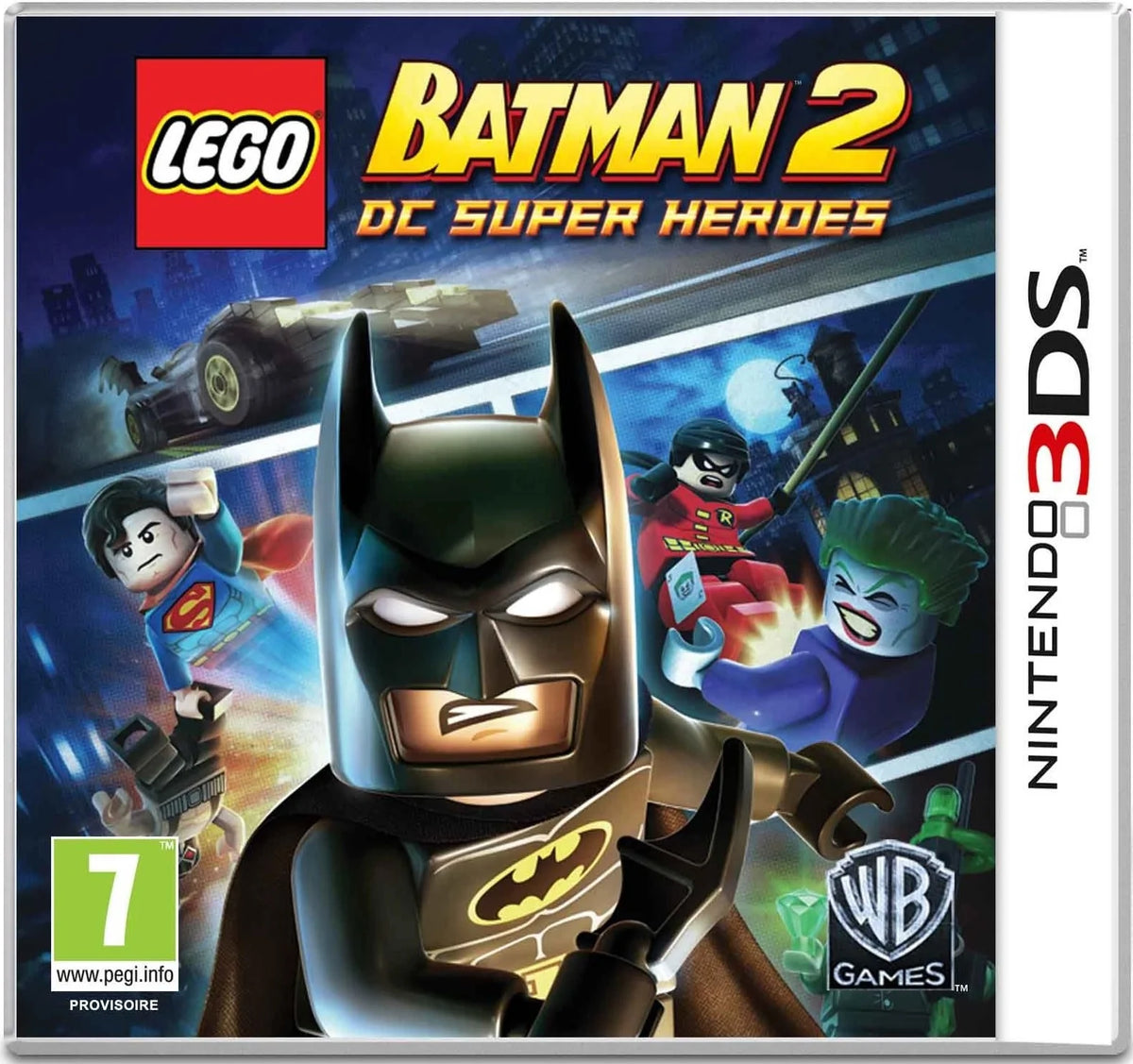LEGO Batman 2: DC Super Heroes Nintendo 3DS játék doboza (francia kiadás)