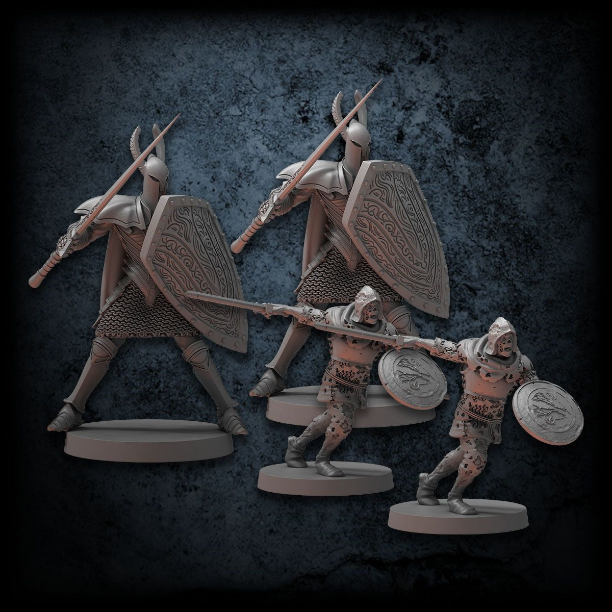 Dark Souls RPG The Silver & The Dead miniatűr szett doboza, Steamforged Games