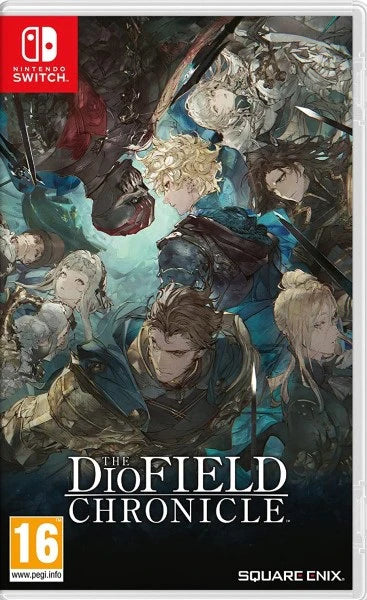 The DioField Chronicle Nintendo Switch játék doboza