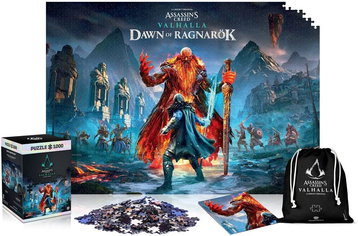 Good Loot Assassin's Creed Valhalla Dawn of Ragnarok 1000 darabos puzzle doboza