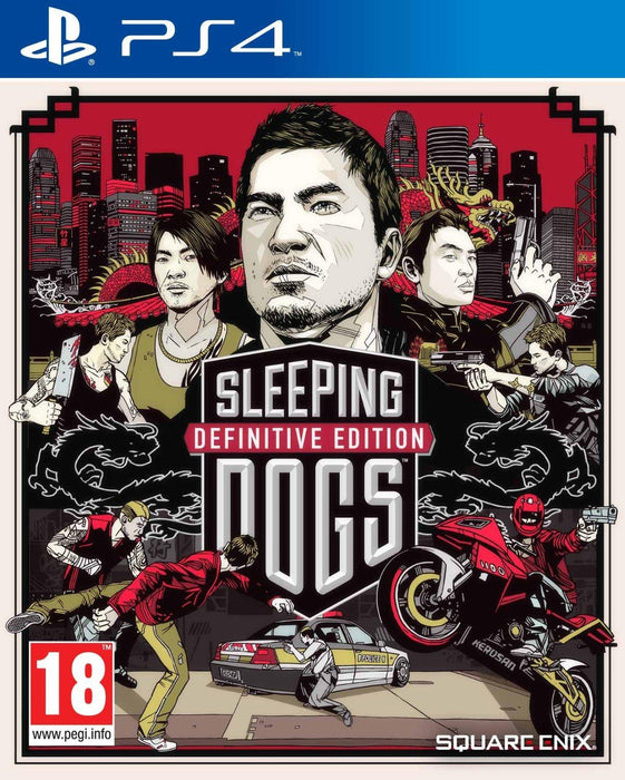 Sleeping Dogs: Definitive Edition PlayStation 4 játék borítója
