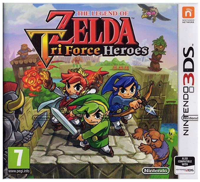 The Legend of Zelda: Tri Force Heroes Nintendo 3DS játék doboza