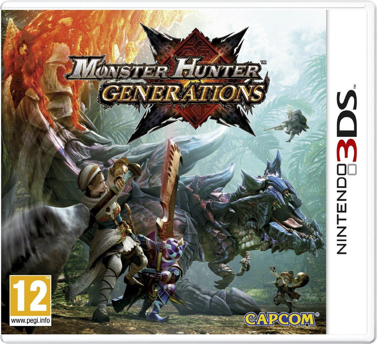 Monster Hunter: Generations Nintendo 3DS játék doboza