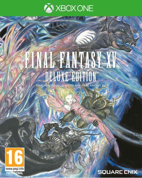 Final Fantasy XV Deluxe Edition Xbox One SteelBook doboz