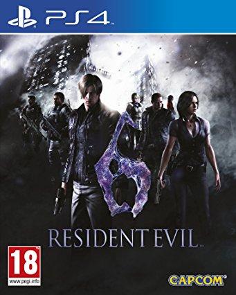 Resident Evil 6 HD PlayStation 4 játék doboza
