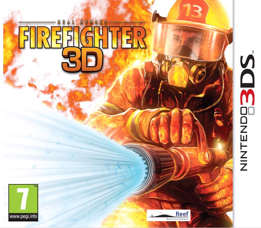 Real Heroes: Firefighter 3D Nintendo 3DS játék doboza
