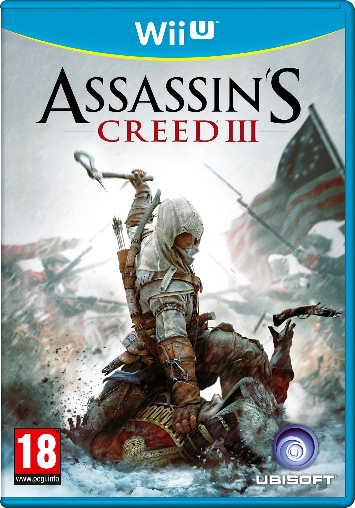 Assassin's Creed III Wii U játék doboza