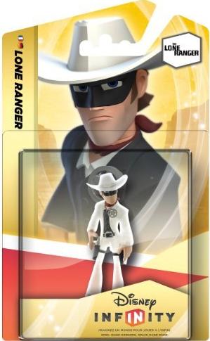 Disney Infinity Crystal Lone Ranger áttetsző figura kiskereskedelmi csomagolásban