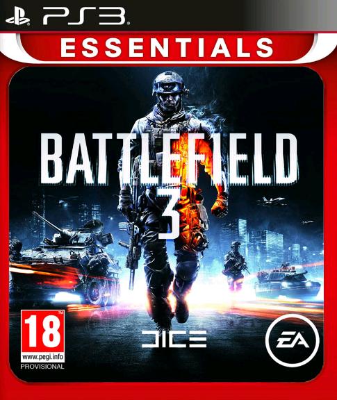 Battlefield 3 Essentials PlayStation 3 játék tokja