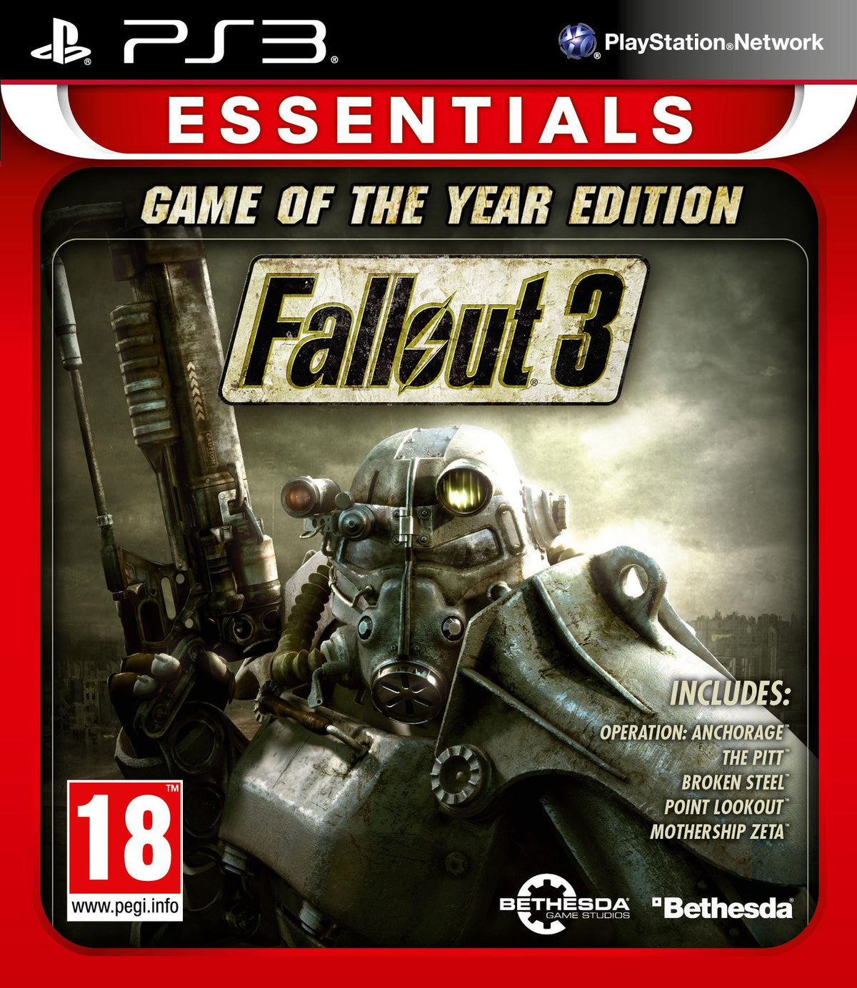 Fallout 3 Game of the Year Edition (Essentials) /PS3