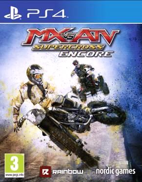 MX vs ATV Supercross Encore PlayStation 4 játék borítója