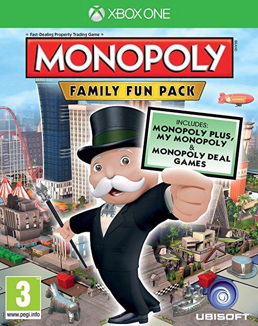 Monopoly: Family Fun Pack Xbox One játék dobozborítója