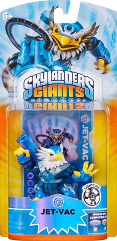 Skylanders Giants Light Core Jet-Vac figura doboz, Activision Blizzard