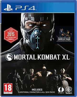 Mortal Kombat XL XL Edition PlayStation 4 játék dobozborítója
