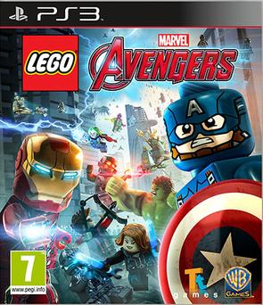 LEGO Marvel's Avengers PlayStation 3 játék borítója – angol/északi kiadás