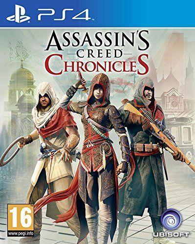 Assassin's Creed Chronicles PS4 dobozborító – Shao Jun, Arbaaz Mir és Nikolai Orelov
