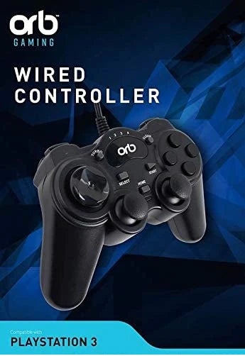 ORB Wired Controller PlayStation 3 kontroller – doboz és gamepad