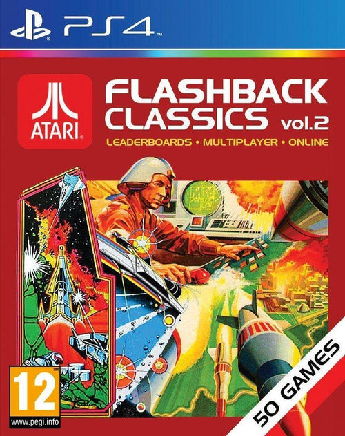 Atari Flashback Classics Vol. 2 PlayStation 4 játék dobozborítója