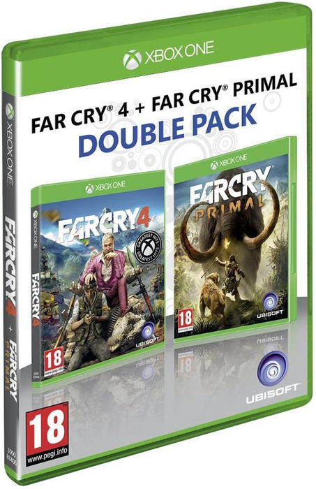 Far Cry Primal és Far Cry 4 Double Pack Xbox One doboz