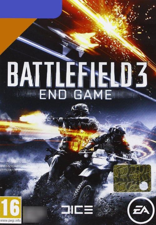 Battlefield 3: End Game Expansion PC doboz – francia borító