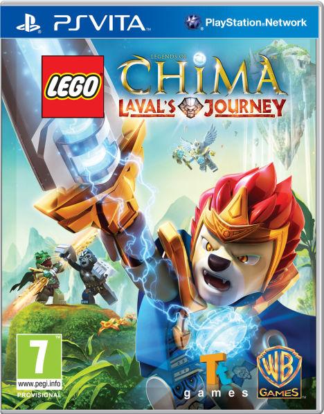 LEGO Legends of Chima: Laval's Journey PlayStation Vita borító