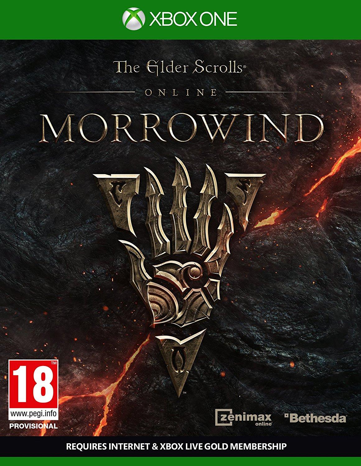The Elder Scrolls Online: Morrowind Xbox One játék doboza