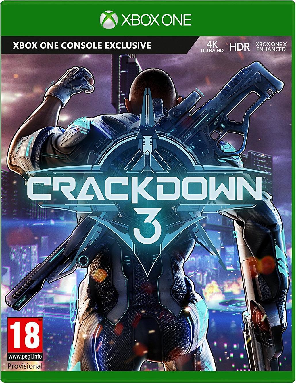 Crackdown 3 Xbox One játék doboza