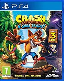Crash Bandicoot N. Sane Trilogy PlayStation 4 játék doboza