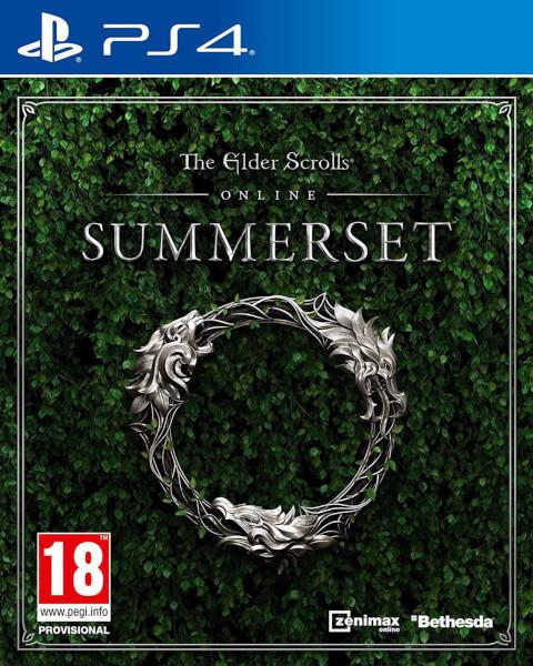 The Elder Scrolls Online: Summerset PlayStation 4 játék borítója