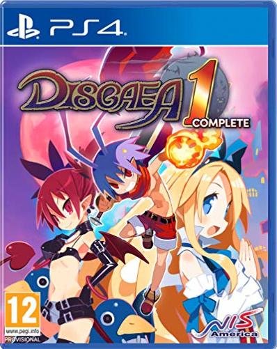 Disgaea 1 Complete PlayStation 4 játék doboza